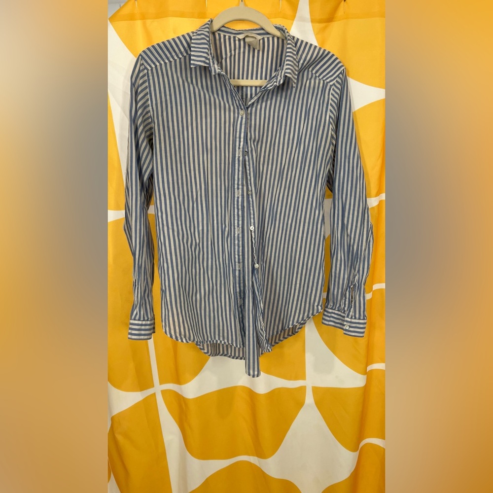 Oversized Button Up Beach Shirt